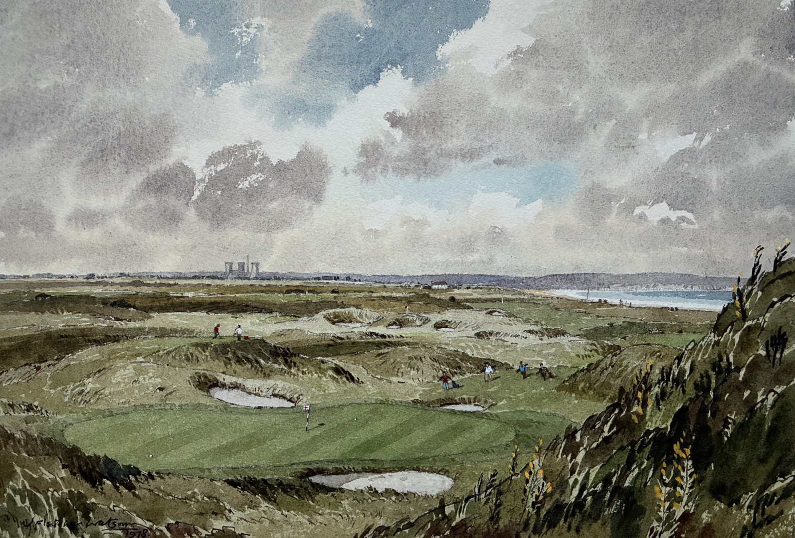 Royal St George’s Golf Club, The Maiden, 6th Green
